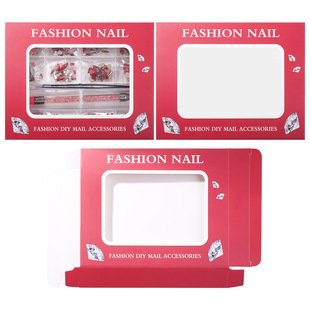 Cross-border nail accessories cartoon rainbow 21 grid diamond suit paper card six grid Diamond Card direct wholesale