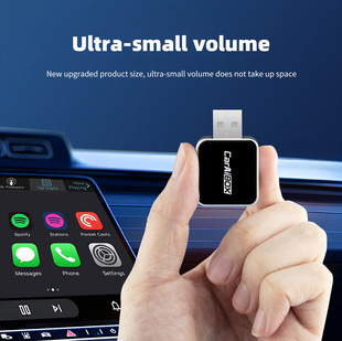 Original car wired to wireless carplay box 2-in -1 Android Auto smart interconnection box ultra-small plug-and-play