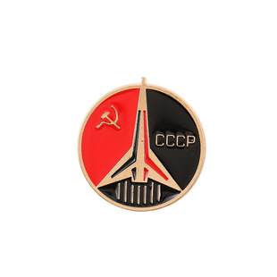 CCCP краска сплав Европейская и американская брошь русское ретро пятиконечная звезда серп брошь металлический советский значок