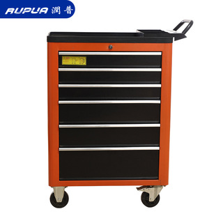 Mobile tool car hand push with 7 drawers mobile auto repair tool car trolley multi-function workshop tool cabinet