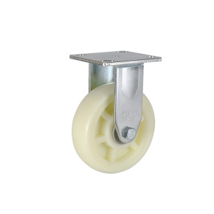 77 series heavy-duty type a white nylon wheel industrial storage table small equipment handling Caster brake wheel universal wheel