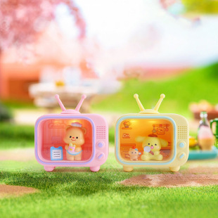 Sweetheart small partner TV lamp blind box office desktop cute tide play ornaments factory direct wholesale