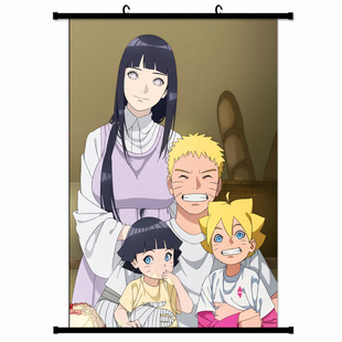 Naruto Hanging Painting Uchiha Mustela Vortex Naruto Animation Roller Cloth Canvas Poster Wholesale Naruto