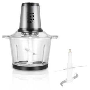 Raf European Standard British and Australian Standard Household Electric Meat Grinder Large Capacity Stuffing Machine Garlic Beater Meat Beater Cooking Machine 3L
