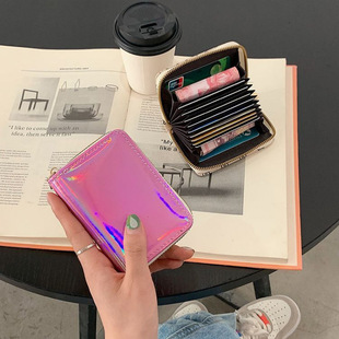 Organ Card Bag Men's and Women's Anti-theft Brush Degaussing Multi-card Large Capacity ID Bag Bank Card Bag Coin Purse One