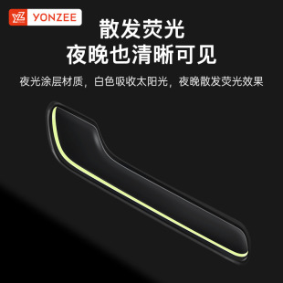 YZ подходит для Tesla Model Y/3, новая версия, наклейка на дверную ручку, ночная светящаяся декоративная наклейка, артефакт