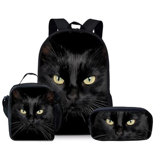 2025 Cross-border Hot-selling Unthemed Backpack Schoolbag for Primary and Secondary School Students Large Capacity Backpack Satchel Pencil Bag