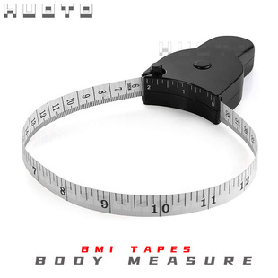 Tape Measure Three-circumference High-precision Bust Hip Waist Belt Handle Torch Y-shaped Leather Scale Tape Measure Black Waist
