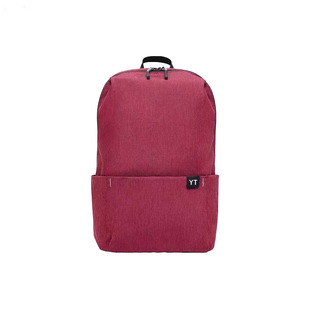 New Colorful Backpack Advertising LOGO Multicolor Men's and Women's Sports Casual Bag Simple Portable Outdoor Waterproof