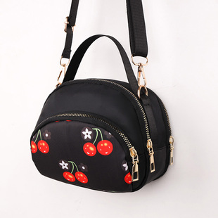 Fashion Printed Small Bag Lightweight Women's Shoulder Bag All-match Crossbody Bag Mobile Phone Bag Coin Purse Cashier Bag