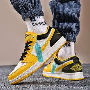 Putian shoes factory direct aj men's shoes low black and white panda dunk couples casual middle school students sports women's shoes