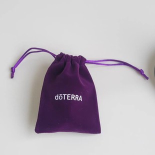 High-grade deerskin velvet gift activities essential oil gift bundle pocket cosmetics small jewelry drawstring packaging gift bag