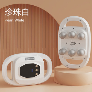 Cross-border wholesale six-head fascia gun waist back deep high frequency vibration muscle relaxation massager fascia gun wholesale