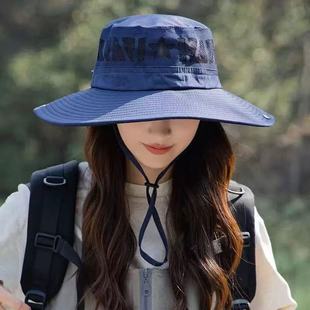 Summer New 15CM Big Brim Hat Men's Outdoor Sunshade Sun Hat Fishing Hat Mountain Fisherman