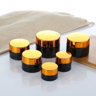30g brown cream bottle 50g brown glass bottle 20g mask bottle 15g cosmetic bottle 10g glass sub-bottle