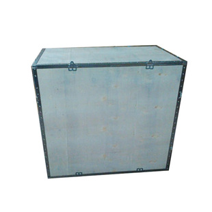 Foreign Trade Logistics Packaging Lithium Battery Wooden Box Thickeneded Removable Fumigation-Free Steel Belt Luggage Edge Plywood Dangerous Goods Box