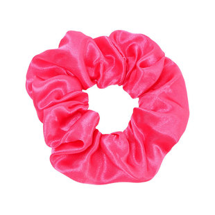 Cross-border Amazon hot sale new multi-color solid color large intestine ring elastic hair ring colored cloth fabric hair ring wholesale