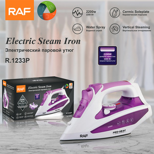 RAF European standard cross-border ironing machine household handheld electric iron ironing machine steam iron water spray multi-gear temperature adjustment