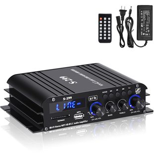 4.1 channel cross-border hot new Bluetooth usb card ultra-subwoofer home car power amplifier S-299