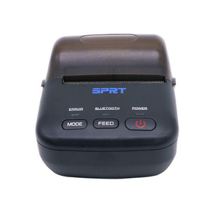 Siprite SP-T12 portable Bluetooth printer 58mm traffic police Fast batch multi-Association cloud peach and plum logistics parking
