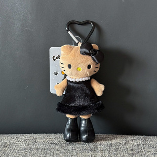 Японский новый Hello Kitty Sanrio с леопардовым принтом длинноногая леди ветер милый плюшевый кукла подвеска