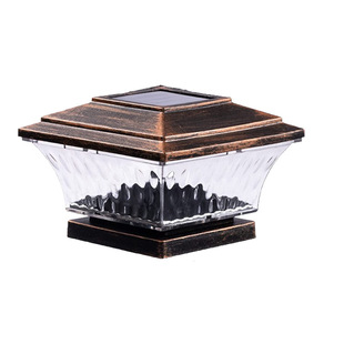 Solar Energy Dark Automatic Lighting Outdoor Lamp Column Head Lamp Landscape Garden Lamp Garden Villa Lawn Gate Wall Lamp