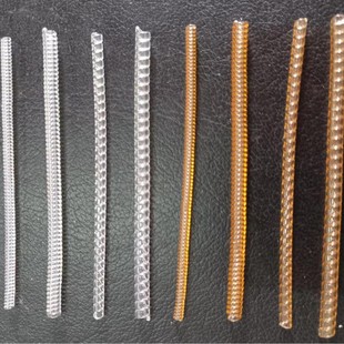 Wholesale ring spring transparent spring rope plastic spring wire plastic spring ring set gold Spring