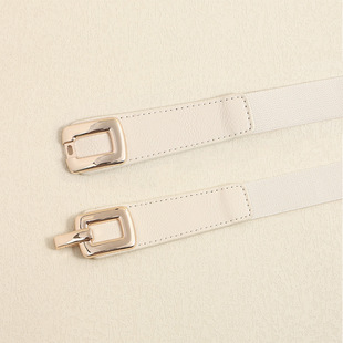 Women's Fashion Belt Elastic Decorative Skirt Waist Seal Belt Women's Elastic New Dress Thin Belt Summer