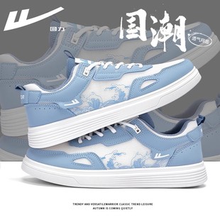 Men's Shoes Spring and Autumn 2025 New High-end Ink Painting Men's Leather Shoes Men's Shoes Sports Casual Sneakers Men's Shoes