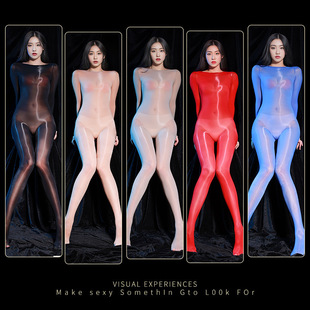Sexy Oil Bright Silk Stockings Thin Oil Bright 912 Horse Oil Silky Seamless Sooty Socks All-inclusive Stockings