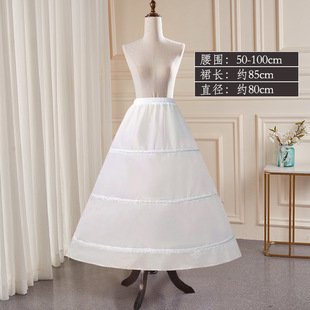 Lolita Pirate Super Flower Wedding Long Fishbone Support Dress Princess Pirate Petticoat Main Wedding Dress Large Circle Pirate