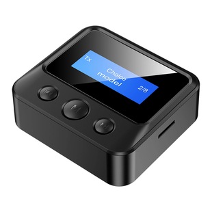 Новый Bluetooth-приемник два в одном RCA-передатчик TF-карта ЖК-дисплей Автомобильный Bluetooth-приемник 3.5AUX