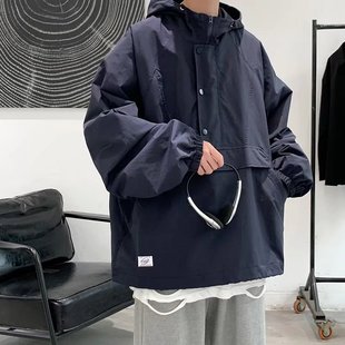 Осенний Новый Свободный пуловер с капюшоном Rush Jacket, Женский универсальный модный ленивый свитер BF с длинными рукавами