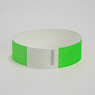 Anti-Counterfeit DuPont Paper Disposable Bracelet Wristband Waterproof Hand Strap Entry Roll Children Adult Play Tickets Party Color