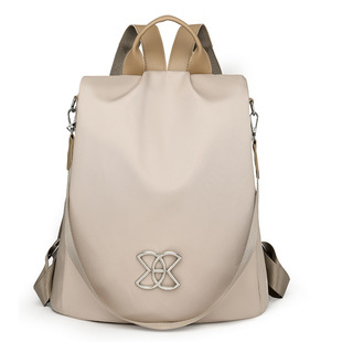 Lightweight Women's Backpack 2024 New Commuter Multi-use Shoulder Bag Large Capacity Anti-theft Casual Women's Cross-border Bag