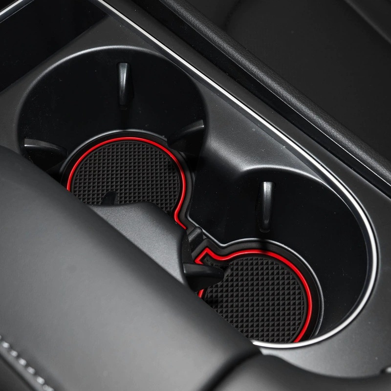 Suitable for 24 Sonata Sonata Car Door Slot Mats, Water Cup Mats, Storage Slot Mats, Modified Car Interior Decorations