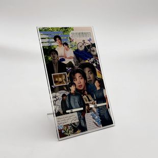 Jung kook Jin Taiheng мобильный телефон держатель новый акриловый вертикальный дисплей настольный стол вокруг звезды