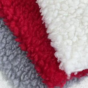 Spot Large and Small Steamed Velvet Antelope Cashmere Bubble Velvet Cloud Velvet Bubble Velvet Fabric Toy Clothing Shoe Material Fabric