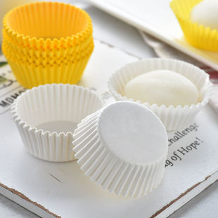 Food grade baking cake paper holder high temperature resistant muffin paper cup snow mei Niang yolk crisp moon cake white packaging base