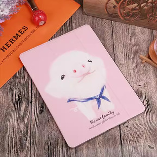 New 11 protective case mini5 ultra-thin tri-fold ipad10(10.9pro11 silicone 9.7 10.2