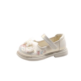 Girls Leather Shoes Spring and Autumn New Princess Shoes Loafers Children's Shoes Baby Shoes British Soft Bottom Fashion Children's Shoes