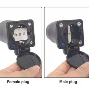 Jingyu European Standard type2 to 220v Conversion Plug GB/T Adapter EU AC Charging Pile Power V2L Discharge