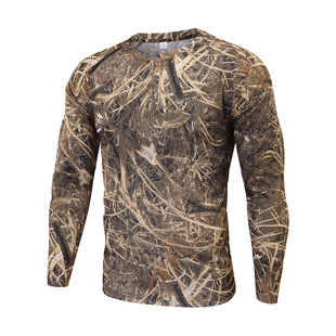 Tactical T Shirt с круглым вырезом быстрый сухой летний костюм для верховой езды на открытом воздухе спортивный камуфляж с длинным рукавом тактическая футболка