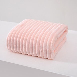 Coral Fleece Bath Towel Men's and Women's Wrapping Body Large Thickened Honeycomb Soft Absorbent Waffle Skin Friendly Comfortable Baby Available