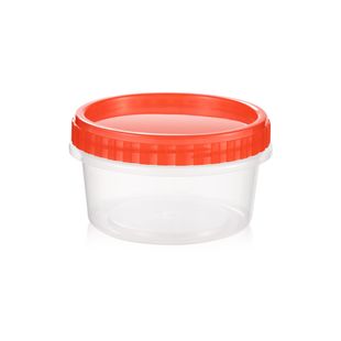 Plastic soup bowl with lid disposable twist lid soup cup round takeaway packing box mousse pudding cup roasted pear packing Cup