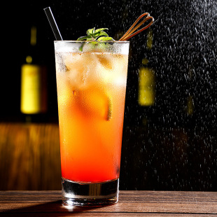Libby Long Island Ice Tea Cup lead-free thickened glass drink cup cocktail cup juice cup cold drink cup rum