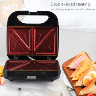 Factory Direct Sales multi-function sandwich bread machine household frying and baking electric cake pan breakfast machine steak machine toast driver