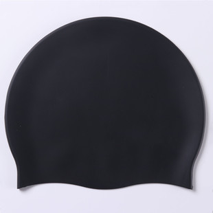 Silicone Swimming Cap Adult Waterproof Swimming Cap Boys and Girls Universal Swimming Cap No Head Factory Direct Printable Logo
