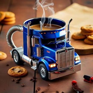 Трансграничная амазонка взрывы Semi-Truck Coffee Mugs полупривесной грузовик кофейная кружка украшения кружки
