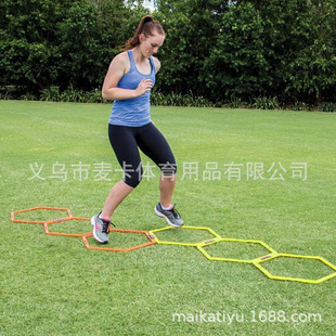 Football Training Equipment Agile Circle Polygonal Circle Agile Circle Hexagonal Circle Body Energy Circle Basketball Training Equipment Cross Border
